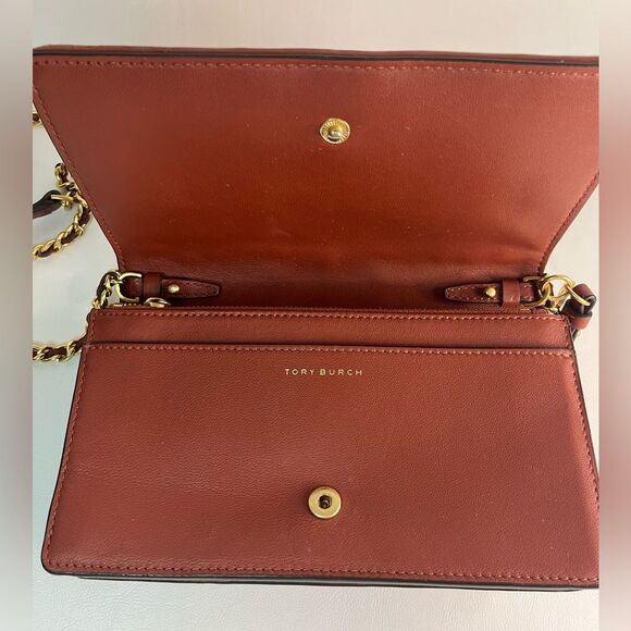 Authentic Tory Burch Velvet Fleming Crossbody - Picture 9 of 13